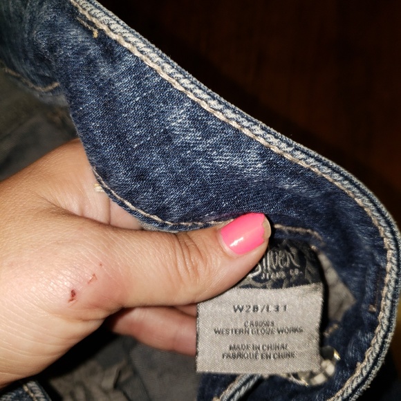 Silver Tuesday Jeans 28/31 Like New! - Picture 5 of 6